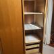 Penderie armoire vintage scandinave années 60