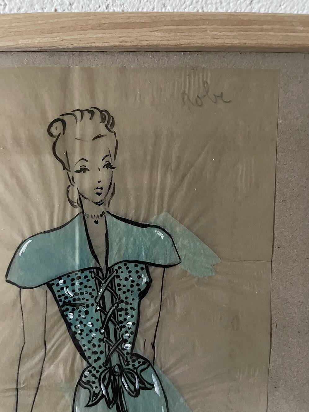 Fashion drawings G Mazoyer