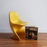 Yellow child chair Casalino 1 Alexander Begge for Casala