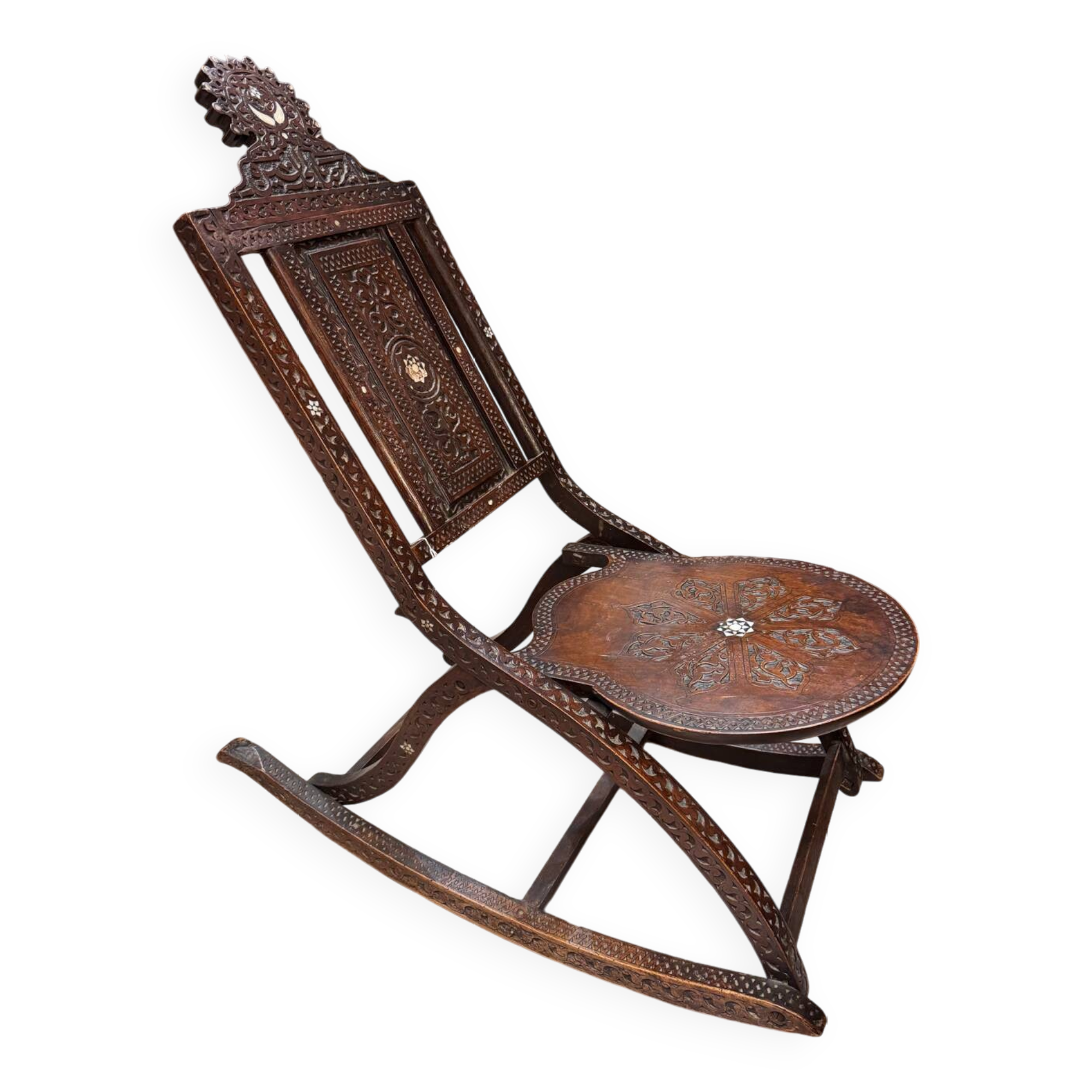 Orient rocking chair
