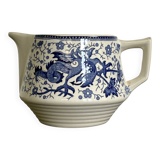 Antique milk jug Boch La Louvière Dragon model