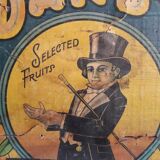 Wooden crate transport colorful poster Magraner-Co Espana