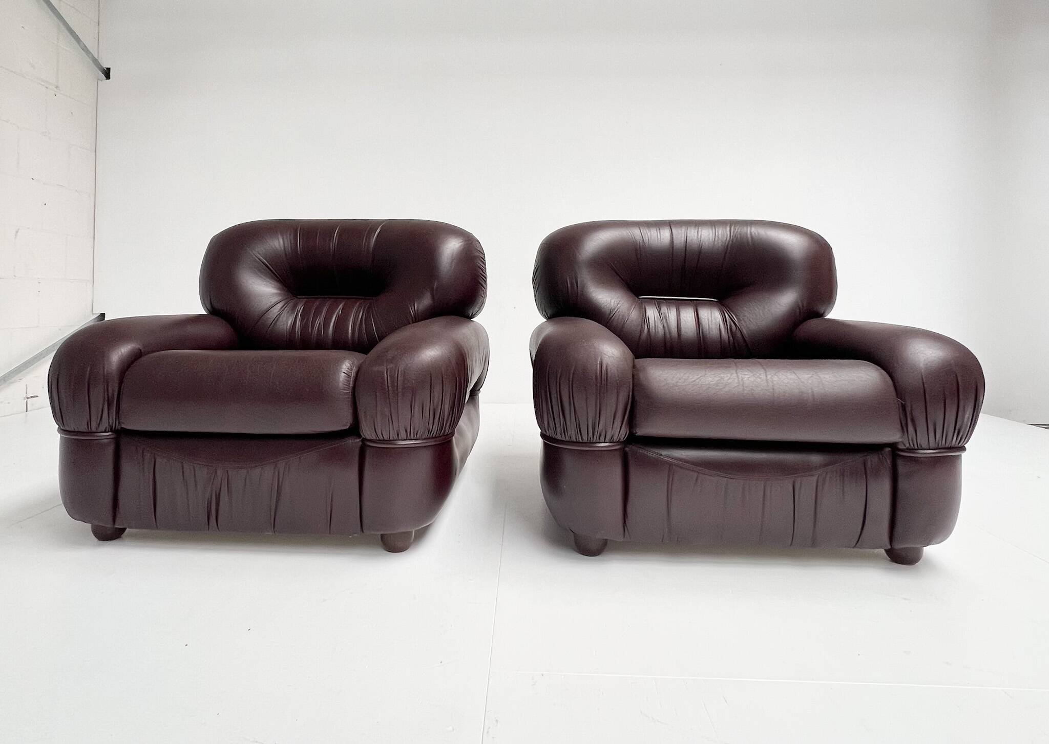 Italian lounge chair attributed to Sapporo, 1970s