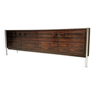 Buffet vintage en palissandre du Brésil, Belgique années 1970.