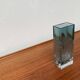 Mid-Century Vase in German Glass Block, 1960s