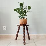 Vintage tripod stool 50s/60s