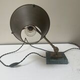 Articulated brass lamp