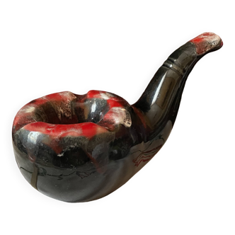 Pipe vallauris old ashtray