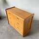 1980s pine chest of drawers