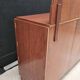 Art Deco buffet by Saddier & Fils in solid rosewood and veneer.