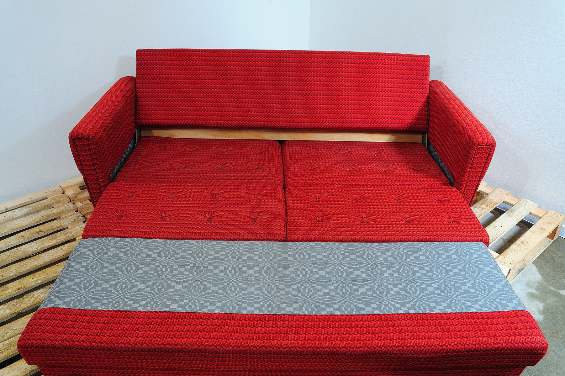 Ensemble de salon vintage bloc de l’Est, Tchécoslovaquie, années 1970