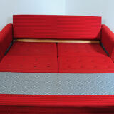 Ensemble de salon vintage bloc de l’Est, Tchécoslovaquie, années 1970