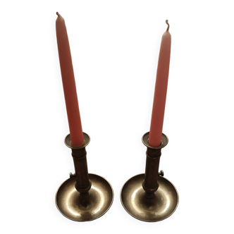Paire de chandeliers anciens