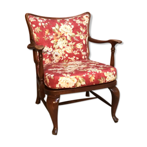 fauteuil classique rouge