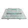 Marais international mtb110 - exceptional coffee table in altuglas & glass