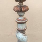 Pair of large antique torches from the 18th century.