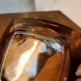 Smoked glass ashtray