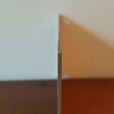 Ancienne plaque métallique places réservées mutilés de guerre transport en commun sncf