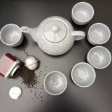 Gray tea set