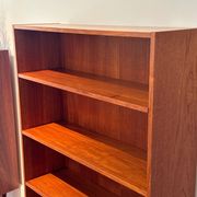 Vintage Scandinavian teak library "Liv"