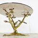 Vintage brass coffee table, 1970s