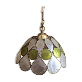 Suspension in nacre made in Italy