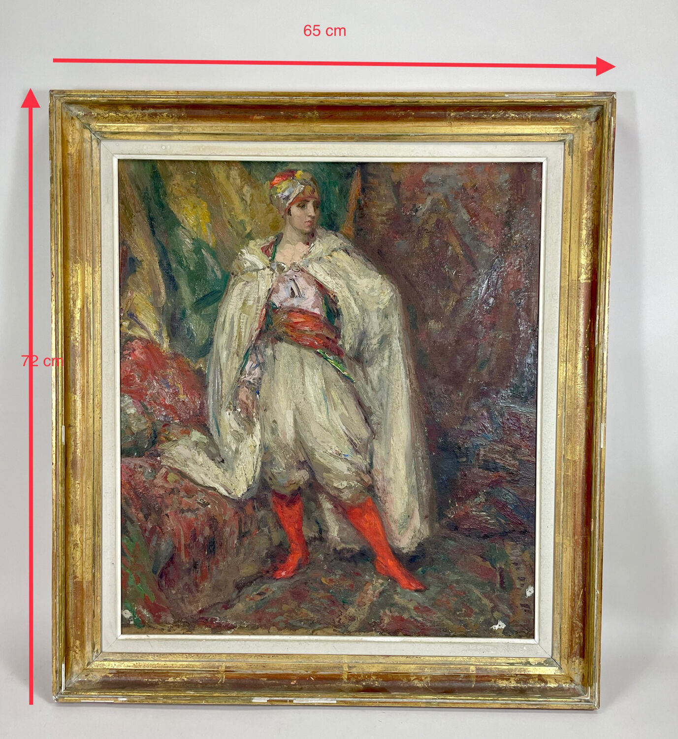 Young woman in the oriental