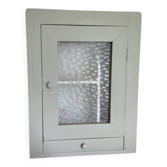 Étagère murale, armoire à pharmacie verte