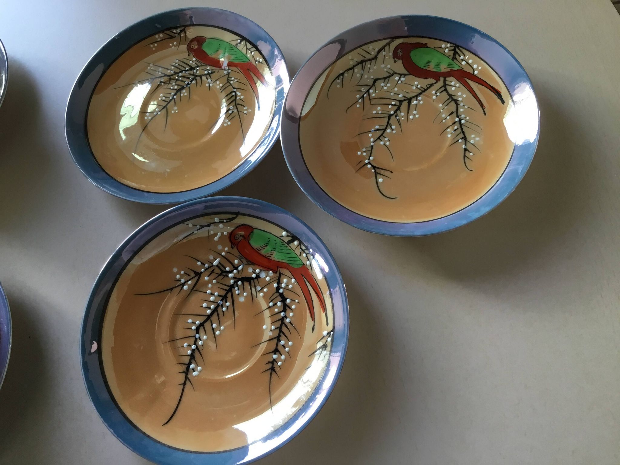 Japanese porcelain tea cups