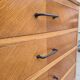 Commode vintage pieds compas 4 tiroirs 1950s