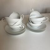 Set of 8 lunches Romance Bjorn Wiinblad for Rosenthal Denmark 1959