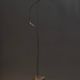 Postmodern Orange Murano Glass and Brass Pendant by La Murrina, Italy, 1980