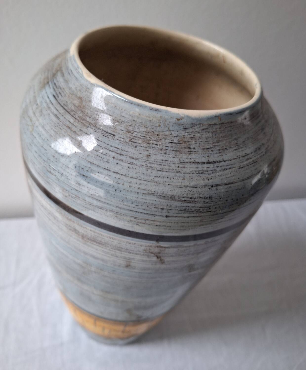 West Germany vase, carafe, vintage pitcher