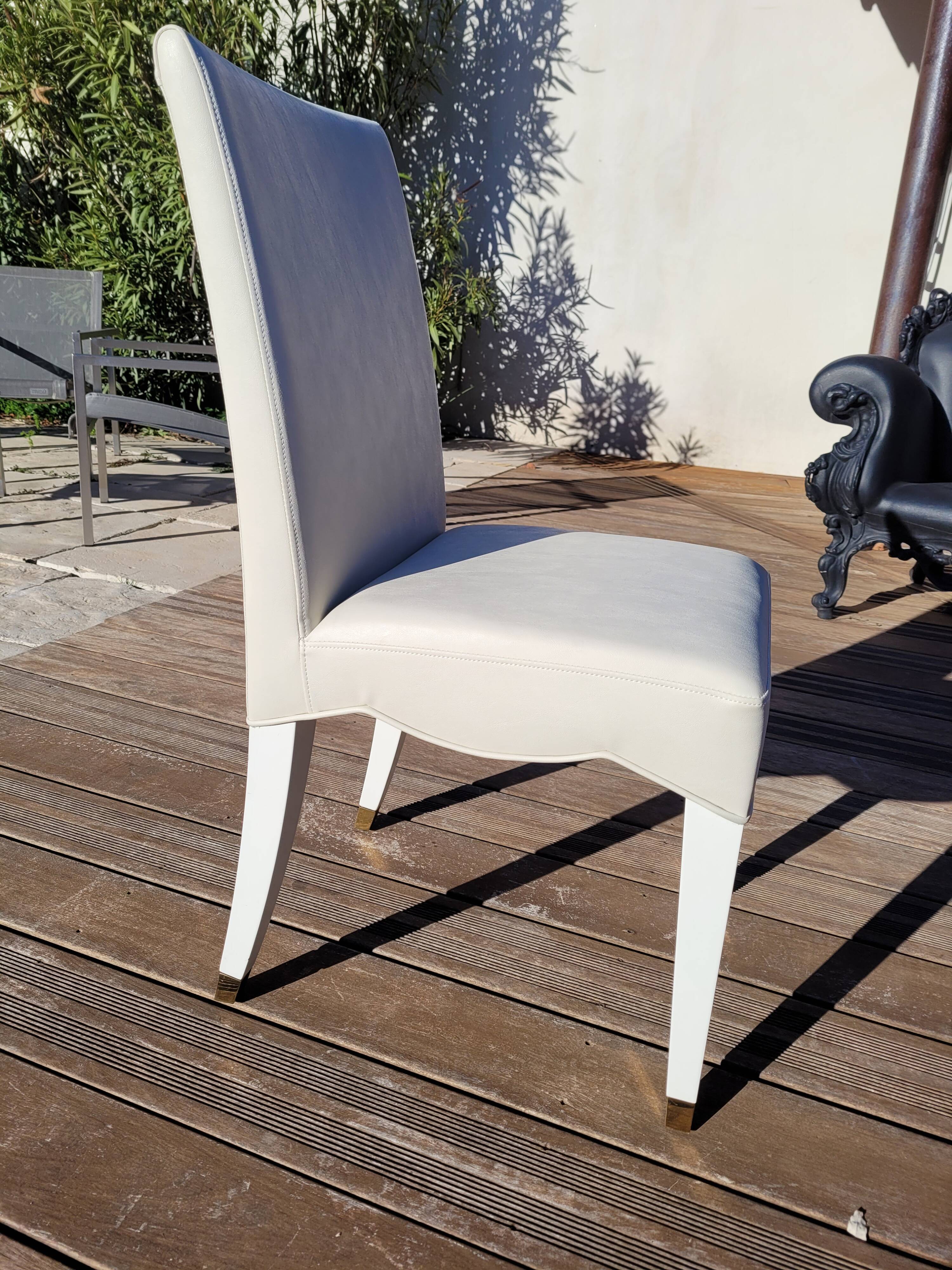 Set of iconic chairs from the "Café Marly de Paris" ARTELANO