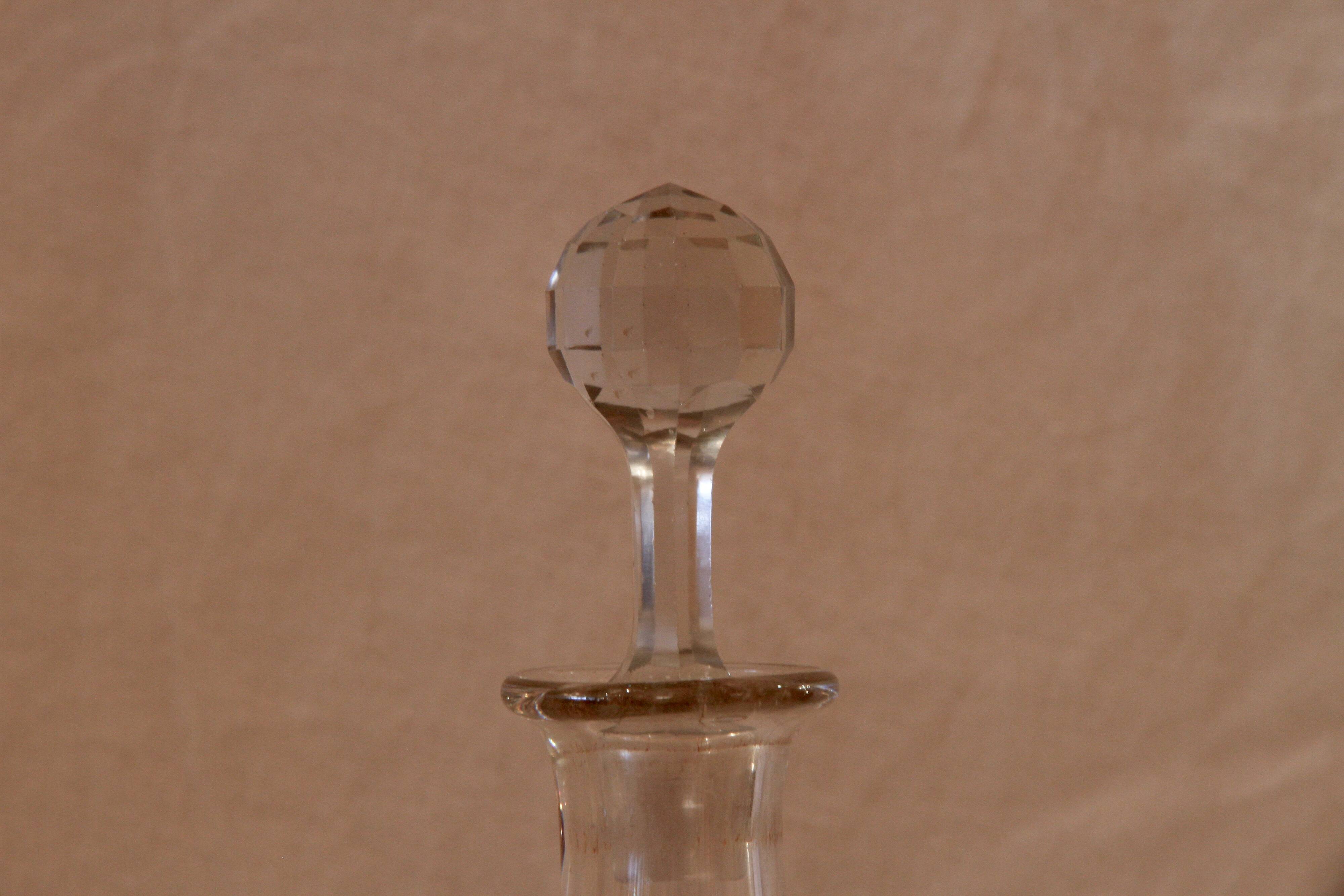 Carafe glass, 20th century