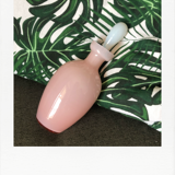 Flacon rose opaline