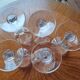 5 Saint Louis crystal glasses, Bristol model, h 15.5 cm