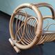70s bamboo magazine holder