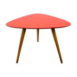 Steiner tripod side table by Baumann red
