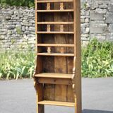 Old wooden dresser, standing shelf, vintage wooden furniture, kitchen, country, chalet, decoration