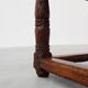 Oak hand-carved side table in wabi wabi style, Spain, 17th Century