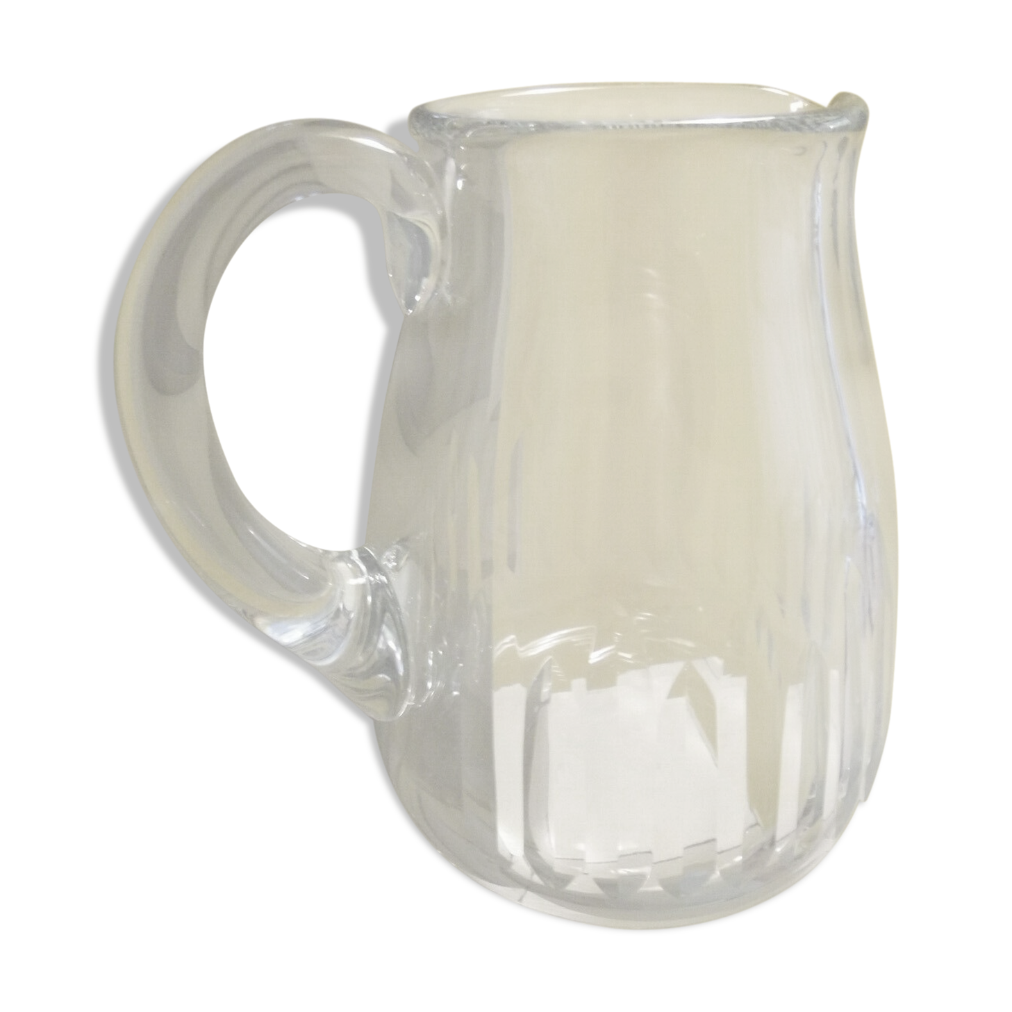 Carcassonne Baccarat Crystal Model Water Broc Pitcher