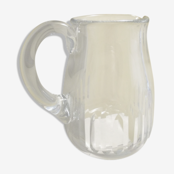 Carcassonne Baccarat Crystal Model Water Broc Pitcher