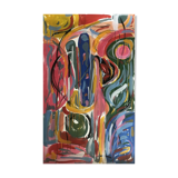 Abstract art abstract composition abstract lyrical abstraction oil modern art