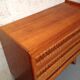 Vintage rattan dresser