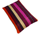Vintage turkish kilim cushion cover, 30 x 50 cm