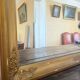 Large antique mirror in the Napoléon III style.