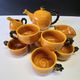 Very nice coffee service set from Vallauris in good condition.
