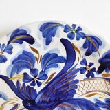 Hubert bequet blue bird plate