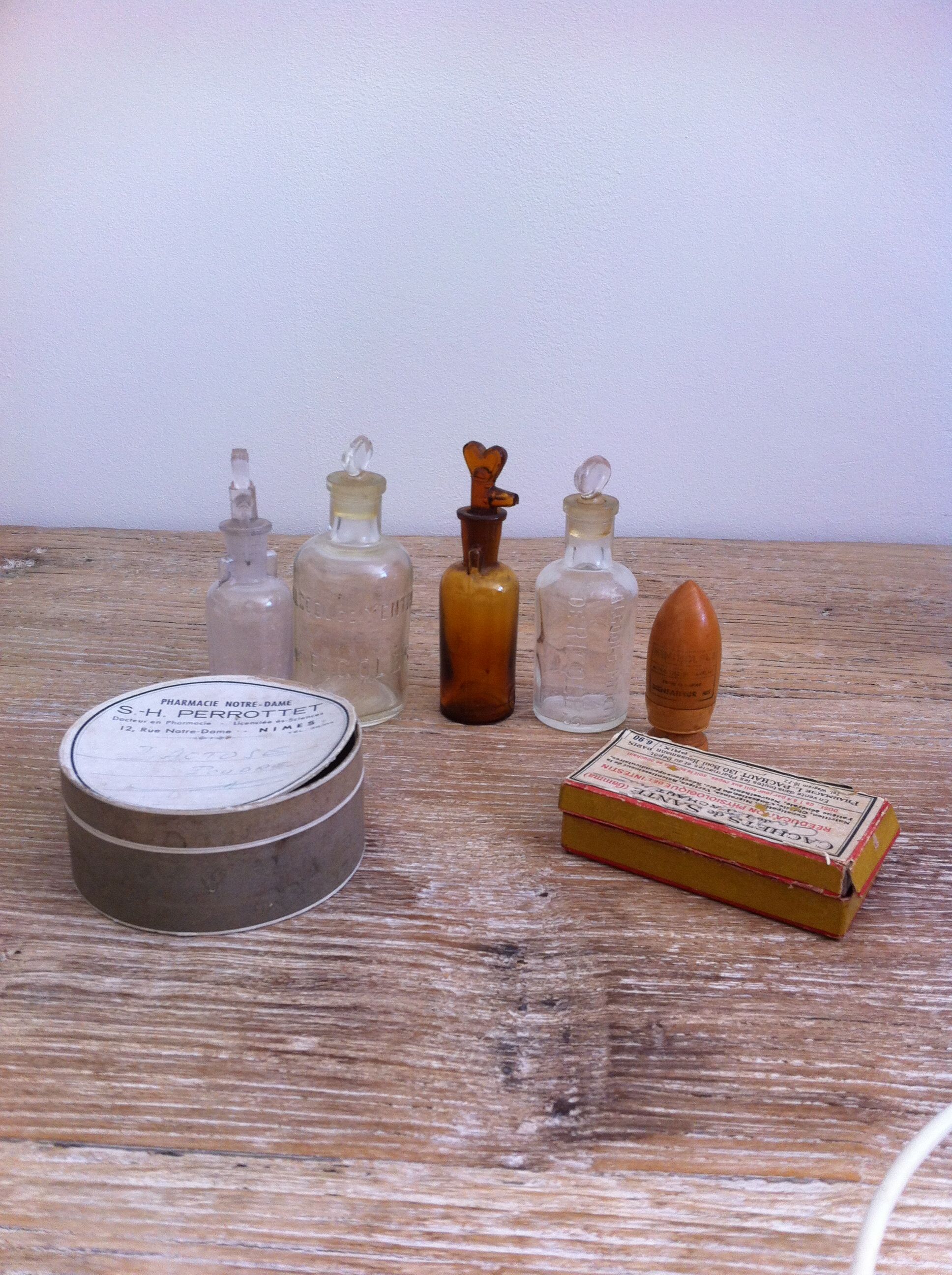 Lot bottles of pharmacy